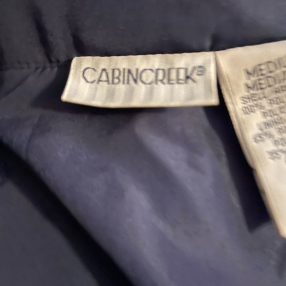 Great for spring, and fall!  Navy/Gold Jacket. Size Medium - Picture 5 of 8